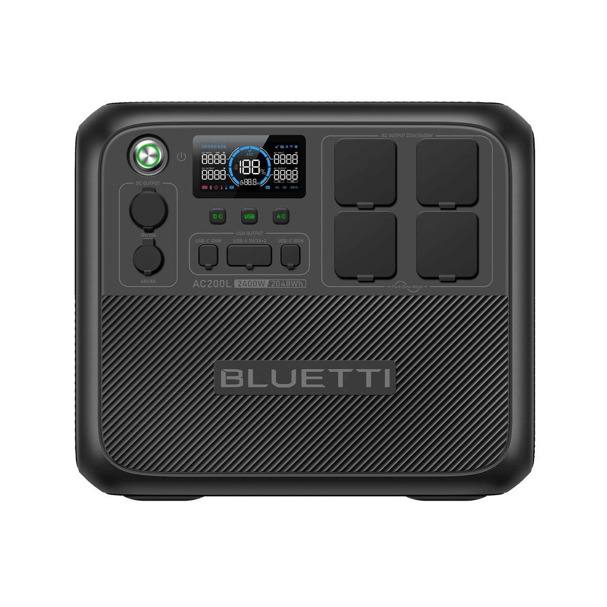 BLUETTI AC200L expandable portable power station