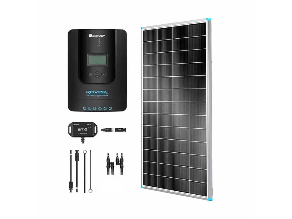 Renogy 200W 12V/24V Premium Solar Kit with Rover 20A Controller
